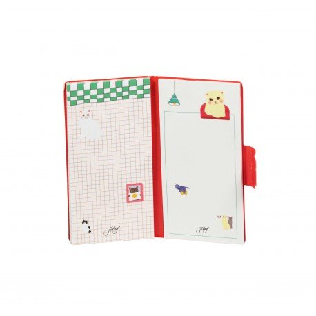 Bloc De Notes Kawaii Choo Choo Chat Noir Et Reve De Printemps Belle De Coeur