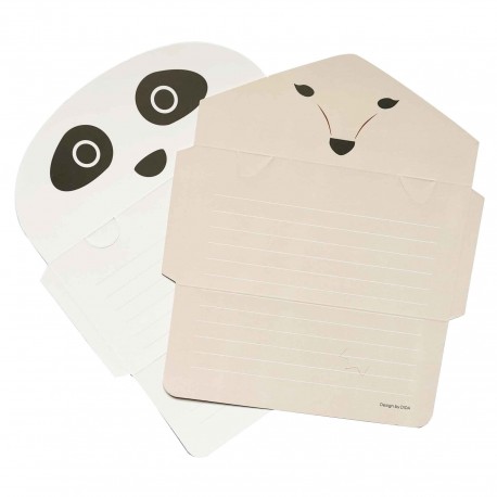 Pliage d'une Lettre-Enveloppe - Masking Tape et Papier cadeau