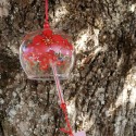 Carillon Furin fleur rouge