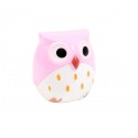 Taille crayons hibou rose